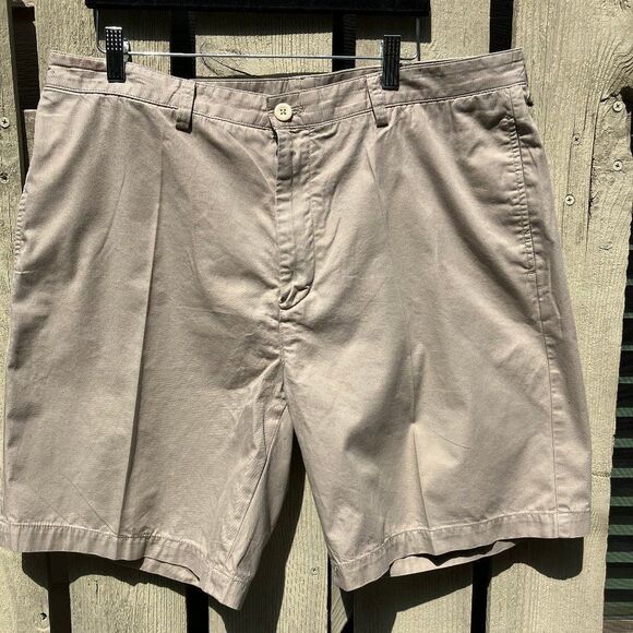 Vineyard Vines 32 Khaki Chino Club Unisex Preppy Shorts - Picture 1 of 10